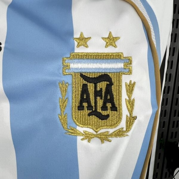 Argentinien Retro Langarm Home Trikot WM 2006