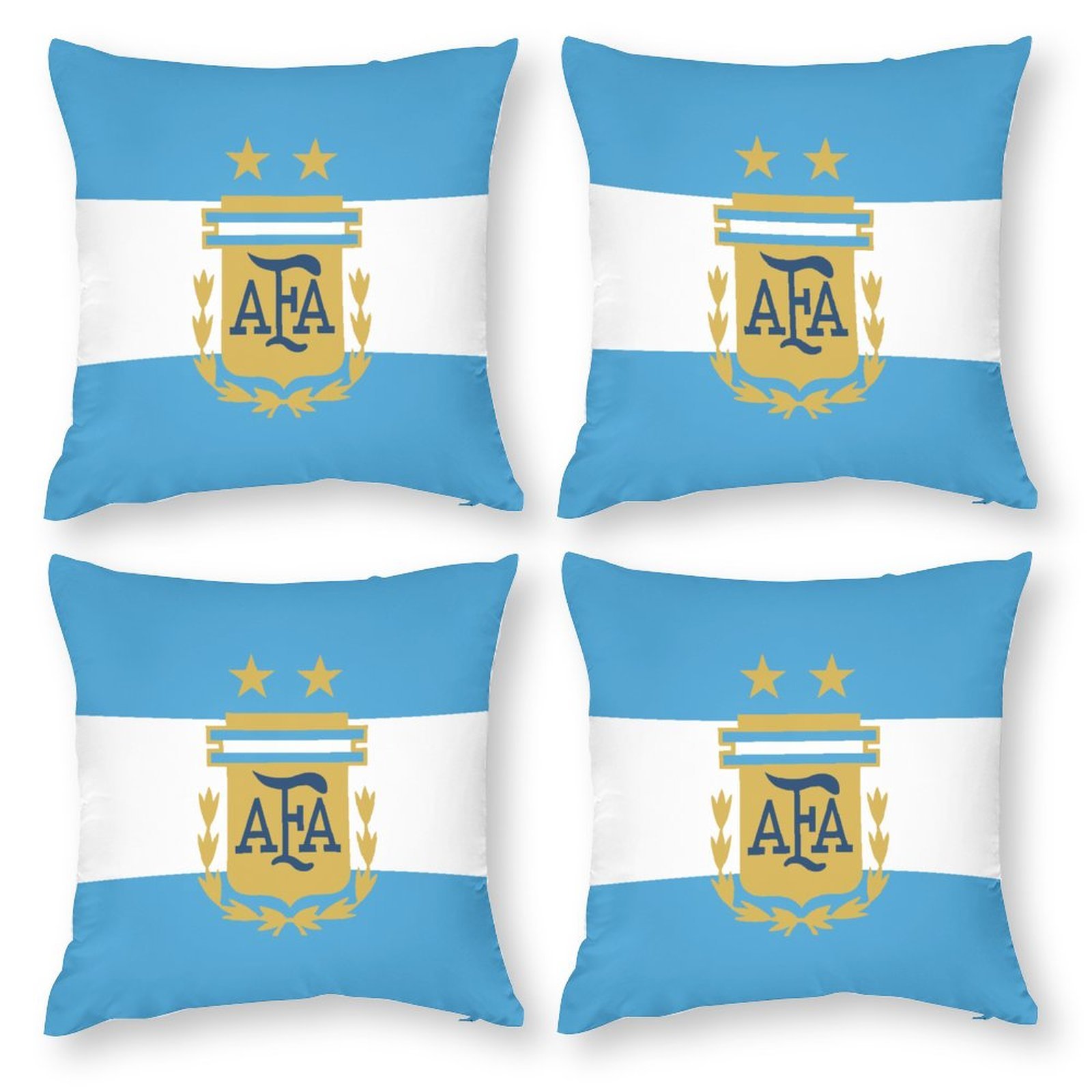 Argentinien Dekorative 4er Set Kissenbezüge Kissenhülle Sofakissen Bezug Argentinien Dekorative 4er Set Kissenbezüge Kissenhülle Sofakissen Bezug