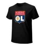 Olympique Lyonnais Core Stretch Slim Cneck Gildan Tee T-Shirt Herren