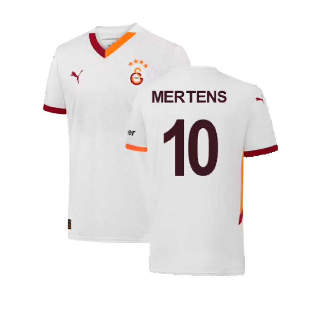 Galatasaray Dries Mertens 10 Away Trikot 2024-2025 Galatasaray Dries Mertens 10 Away Trikot 2024-2025