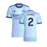 Arsenal William Saliba 2 Third Trikot 2024-2025