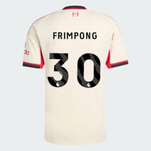 FC Liverpool Jeremie Frimpong 30 Away Trikot 2025-2026