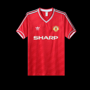 Manchester United Retro Home Trikot 1986-1988 - Rot