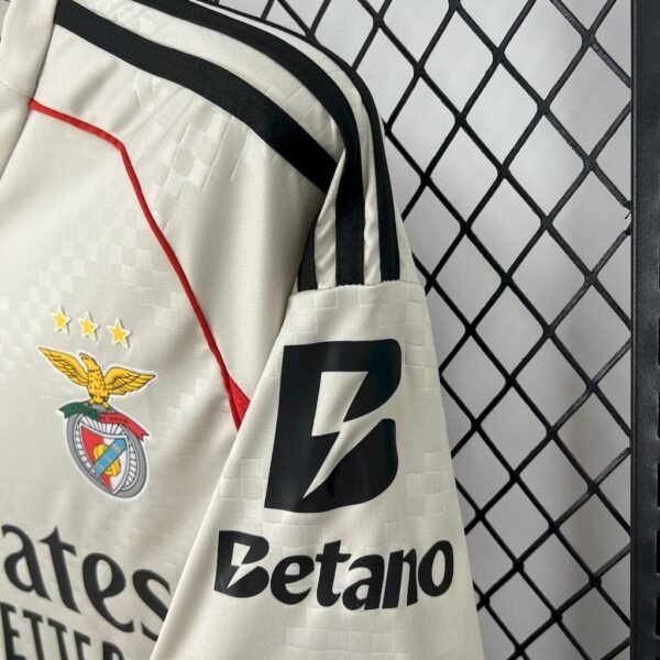 SL Benfica Away Trikot 2025-2026 - Beige