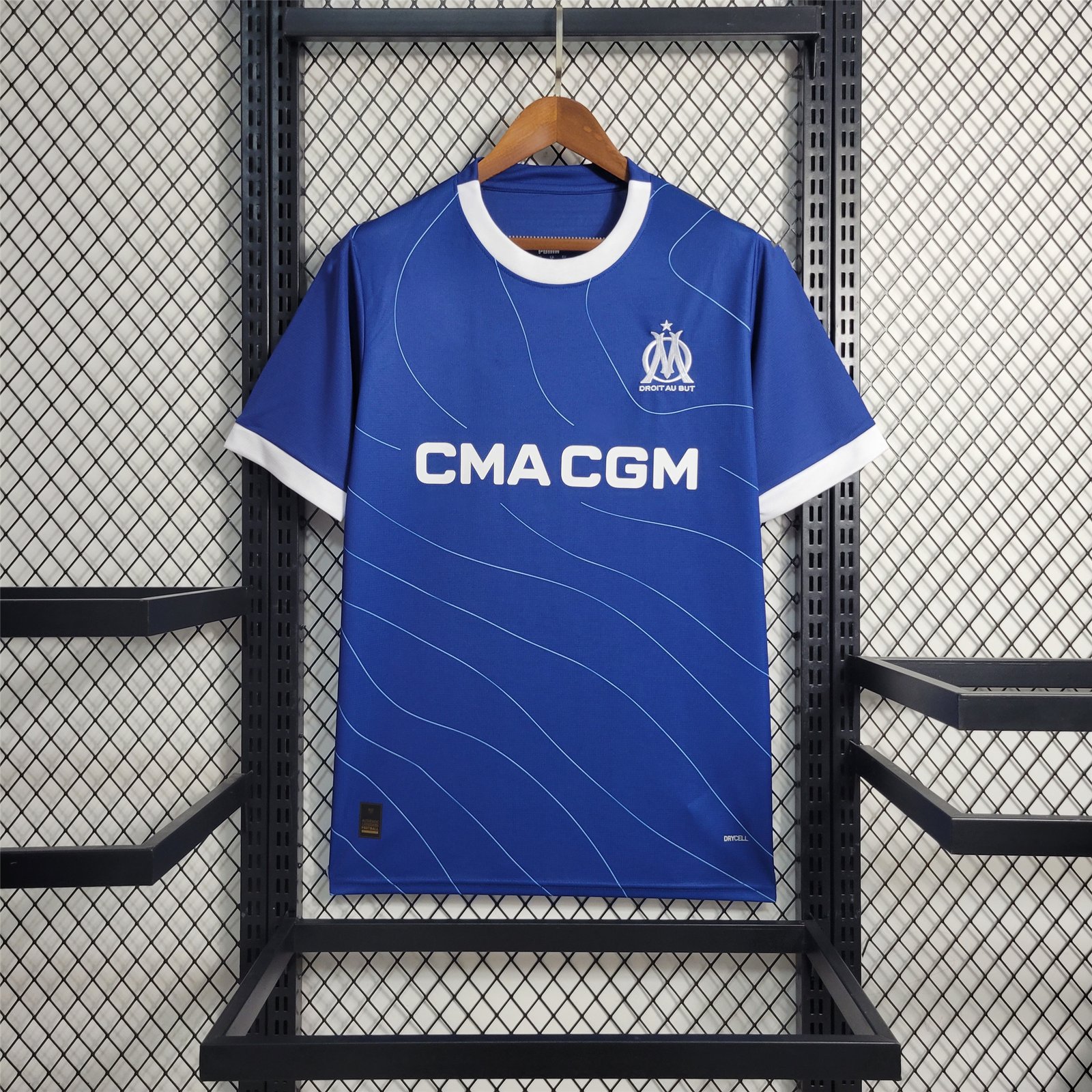 Olympique Marseille Away Trikot 2023-2024 - Blau Olympique Marseille Away Trikot 2023-2024 - Blau