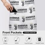Juventus FC Wasserdichte Schürze Wasserdichte Schürze Mit Taschen Für Küchenfarbe Und Mehr.