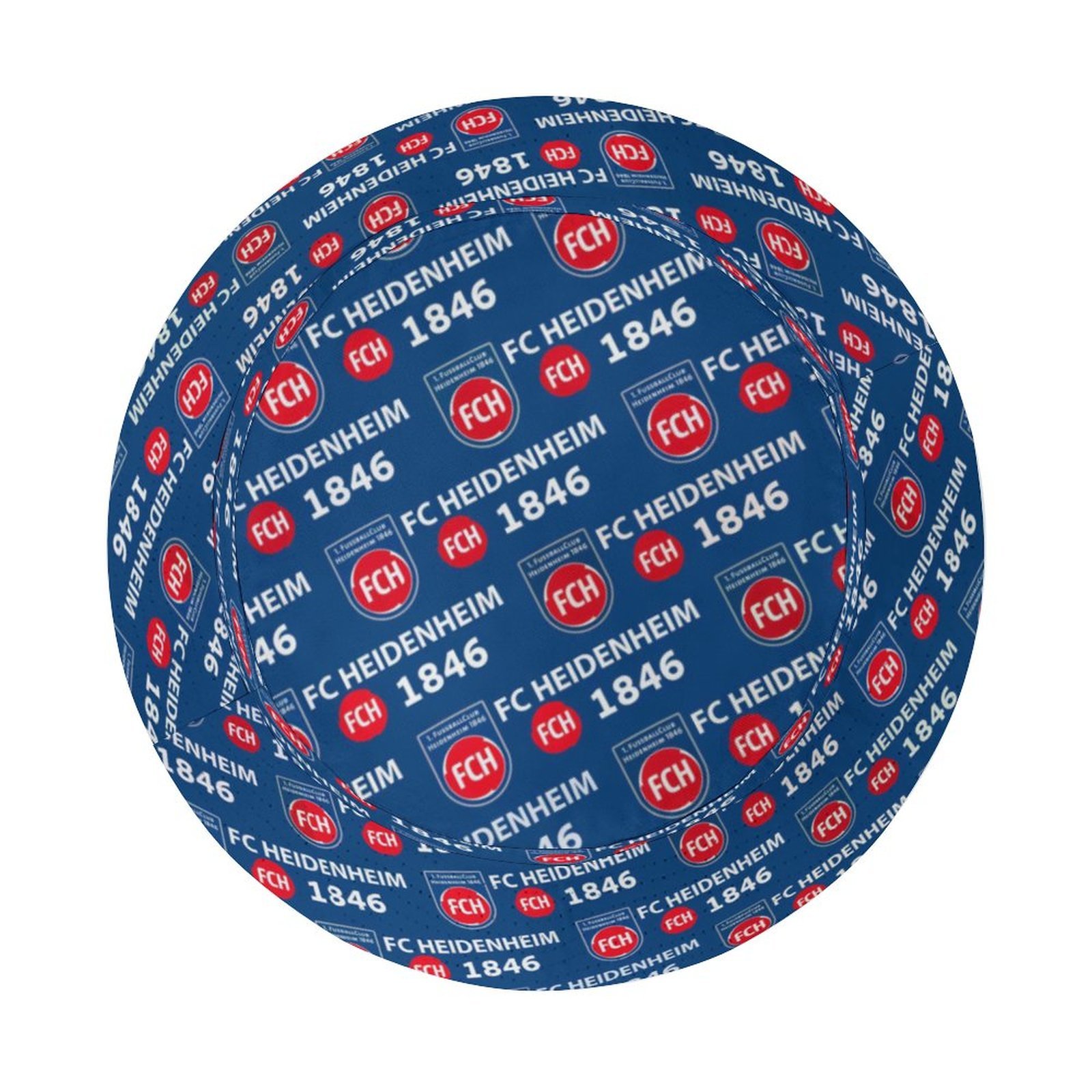 FC Heidenheim Karomuster Sommer Sonnenhut Reversible Bucket Hat FC Heidenheim Karomuster Sommer Sonnenhut Reversible Bucket Hat