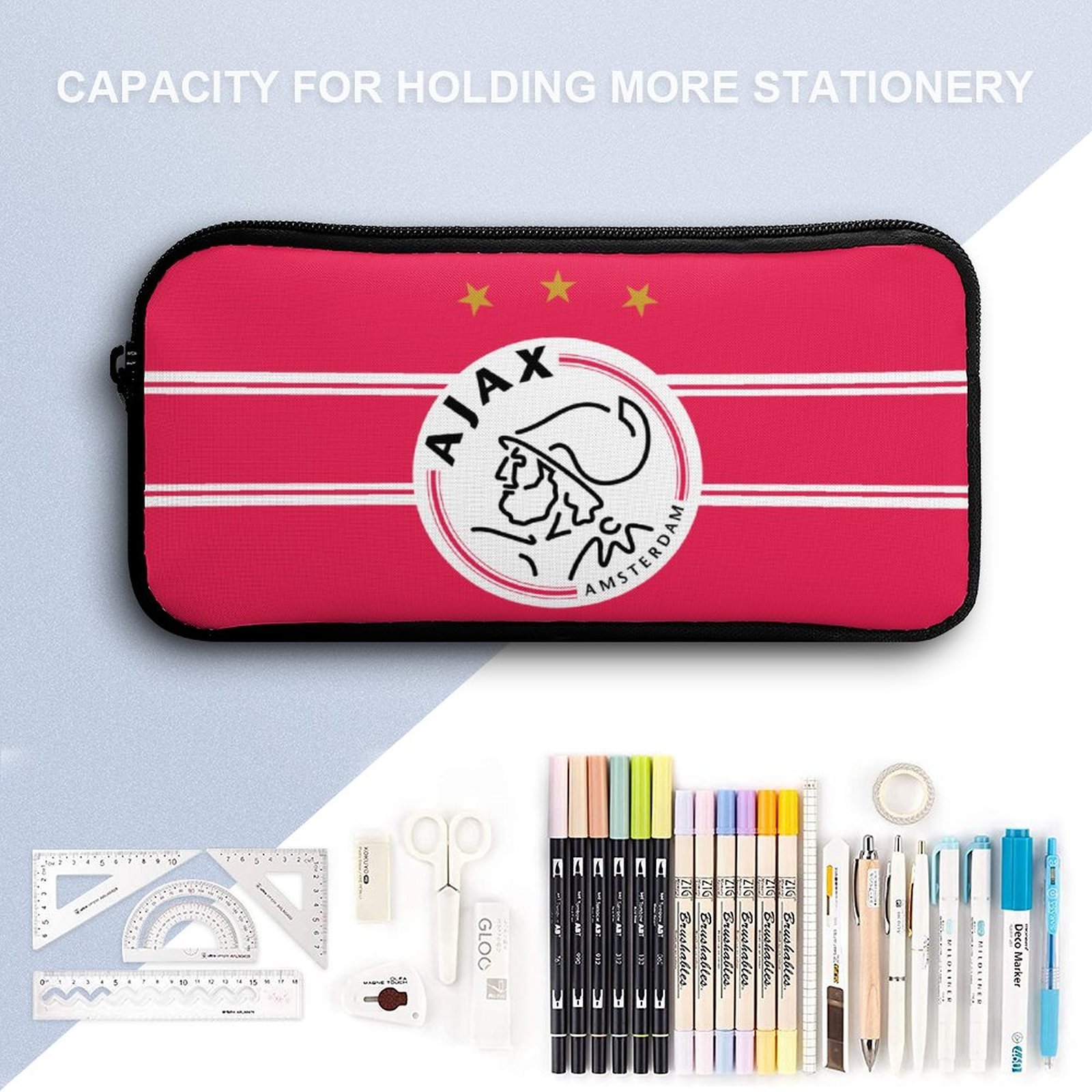 Ajax Student Schulranzen Lunchbag Stifttasche Kombination Ajax Student Schulranzen Lunchbag Stifttasche Kombination