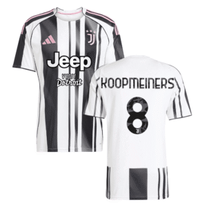 Juventus Teun Koopmeiners 8 Home Trikot 2025-2026