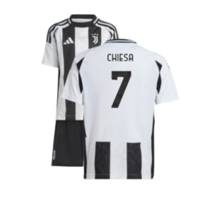Juventus Federico Chiesa 7 Heimtrikot Kinder Minikit 2024-2025