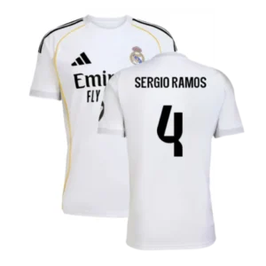 Real Madrid Sergio Ramos 4 Home Trikot 2025-2026