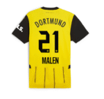 Borussia Dortmund Donyell Malen 21 Home Trikot 2024-2025
