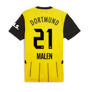 Borussia Dortmund Donyell Malen 21 Home Trikot 2024-2025