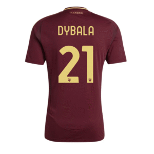 AS Rom Paulo Dybala 21 Home Trikot 2024-2025