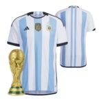 Argentinien Home Trikot WM 2022 Meister ( Mit Patch )
