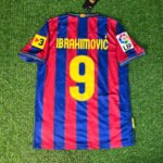FC Barcelona Zlatan Ibrahimović 9 Home Retro Trikot 2009-2010