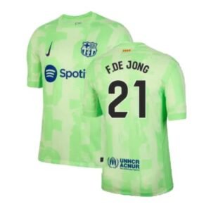 FC Barcelona Frenkie de Jong 21 Third Trikot 2024-2025