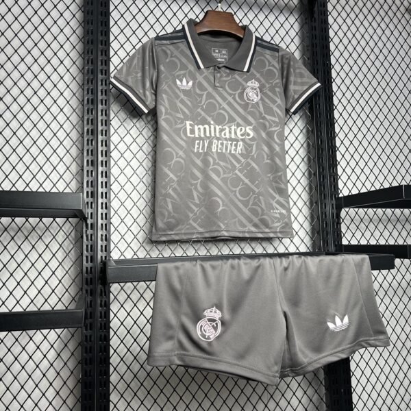 Real Madrid Arda Güler 15 Third Trikot Kinder Minikit 2024-2025