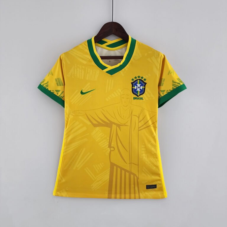 Frauen Brasilien Klassisch Trikot 2022-2023 - Gelb