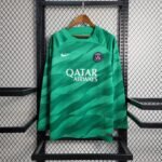 Paris Saint-Germain Torwart Trikot Langarm 2023-2024 - Grün