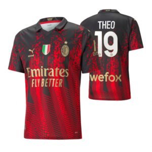 AC Mailand Theo Hernandez 4th Sondertrikot Trikot Kinder 2022-2023