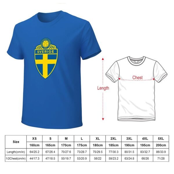 Schweden Stretch Slim Cneck Gildan Tee T-Shirt Herren