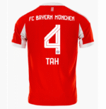 FC Bayern München Jonathan Tah 4 Home Trikot 2025-2026