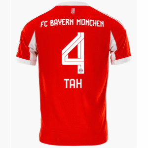 FC Bayern München Jonathan Tah 4 Home Trikot 2025-2026