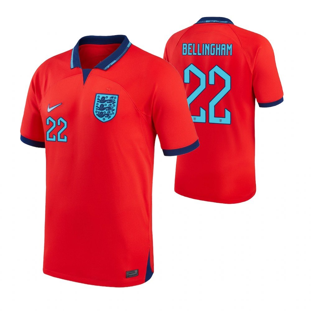 England Jude Bellingham 22 Away Trikot WM 2022 England Jude Bellingham 22 Away Trikot WM 2022