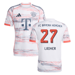 FC Bayern München Konrad Laimer 27 Away Trikot 2025-2026