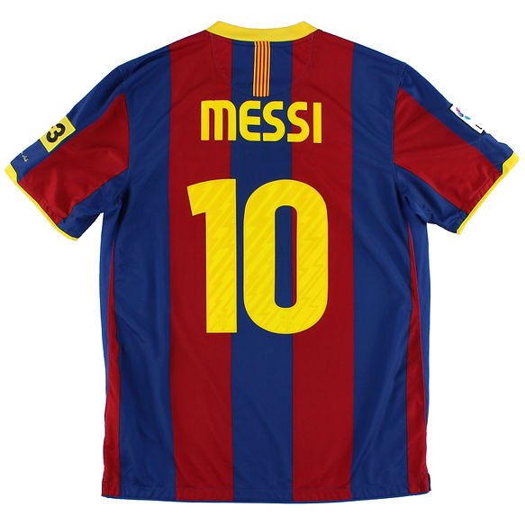 FC Barcelona Lionel Messi 10 Retro Home Trikot 2010-2011
