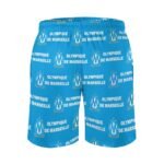Olympique De Marseille Herren Badehose Schnelltrocknende Strandshorts Mit Tasche Kordelzug Shorts