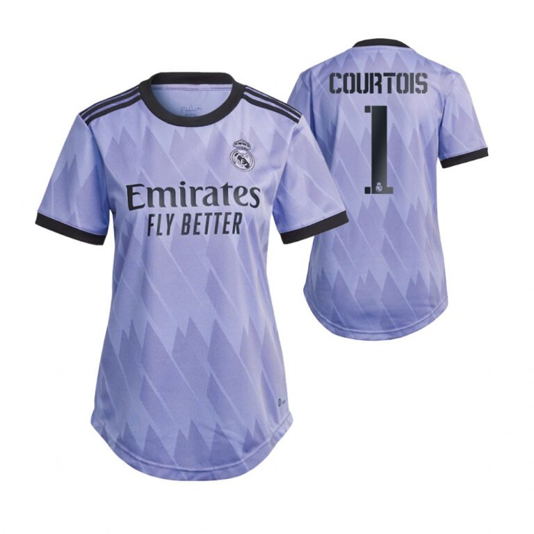 Frauen Real Madrid Thibaut Courtois 1 Away Trikot 2022-2023