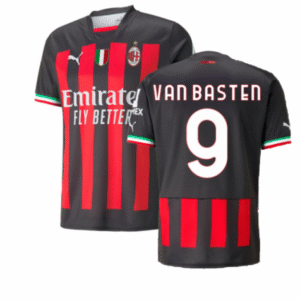 AC Mailand Marco van Basten 9 Home Trikot 2022-2023