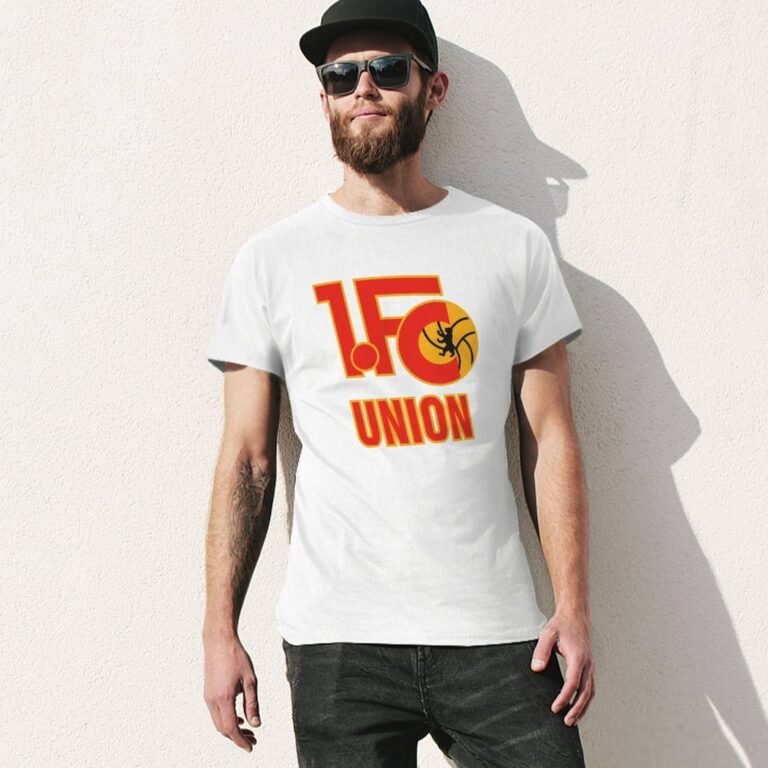 FC Union Berlin Core Stretch Slim Cneck Gildan Tee T-Shirt Herren