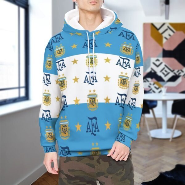 Argentinien Kapuzenpulli Mit Fleece Für Männer Und Frauen
