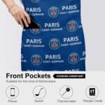 Paris Saint-Germain Wasserdichte Schürze Wasserdichte Schürze Mit Taschen Für Küchenfarbe Und Mehr.