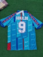 FC Barcelona Ronaldo 9 Away Retro Trikot 1996-1997