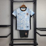 Portugal Cristiano Ronaldo 7 Auswärtstrikot Kinder Minikit EM 2024