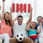 FSV Mainz 05 Transparente Beim Fußballspiel, Fans Schwenken Fahnen