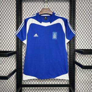 Griechenland Home Retro Trikot EM 2004 - Blau