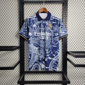 Real Madrid Chinesisch Drache Sondertrikot 2023-2024 - Blau