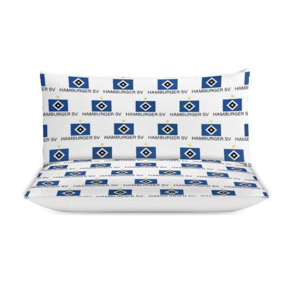 Hamburger SV Bettwäscheset 3 Stück Kinder Erwachsene Steppdeckenbezug Steppdeckenbezug Multi Size Laken Set