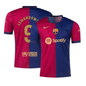 FC Barcelona Robert Lewandowski 9 Home Trikot 2024-2025