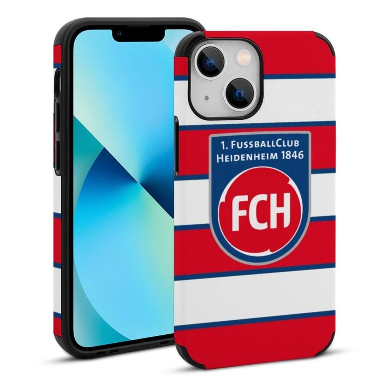 FC Heidenheim Stoßfest Und Schützend Handyhüllen & Cover Für IPhone 13