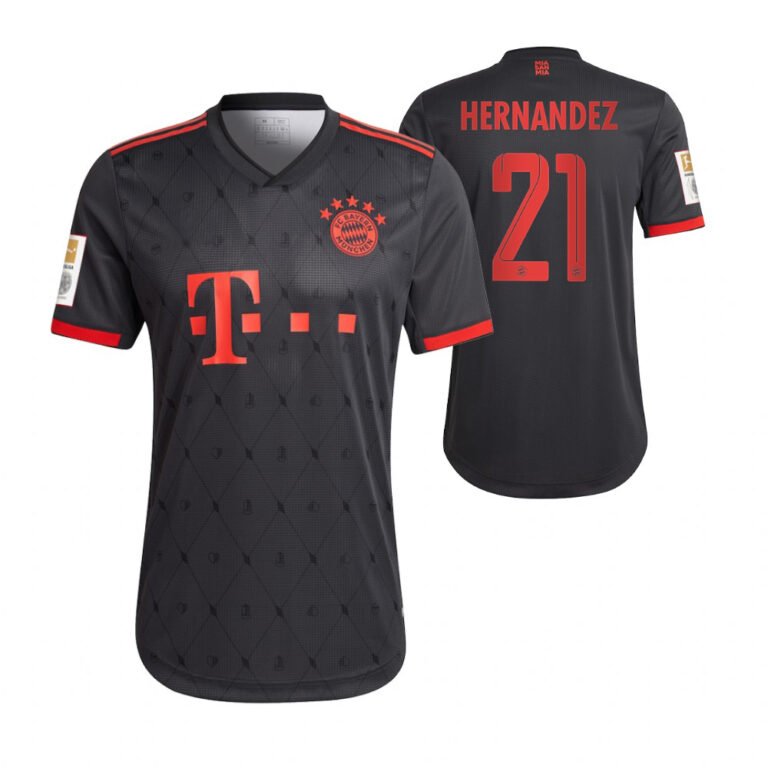 FC Bayern München Lucas Hernández 21 Third Trikot 2022-2023