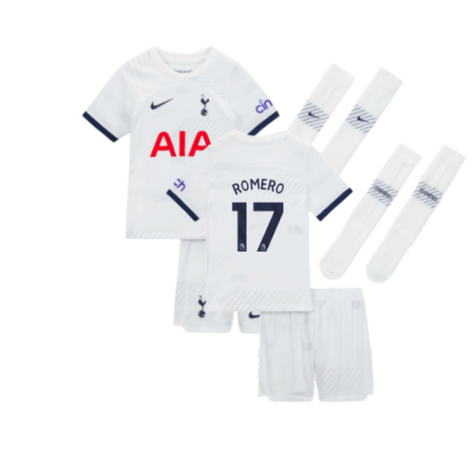 Tottenham Hotspur Cristian Romero 17 Heimtrikot Kinder 2023-2024