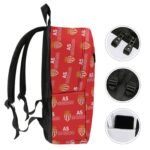 AS Monaco Unisex Backpack Rucksack Outdoor Wanderrucksack