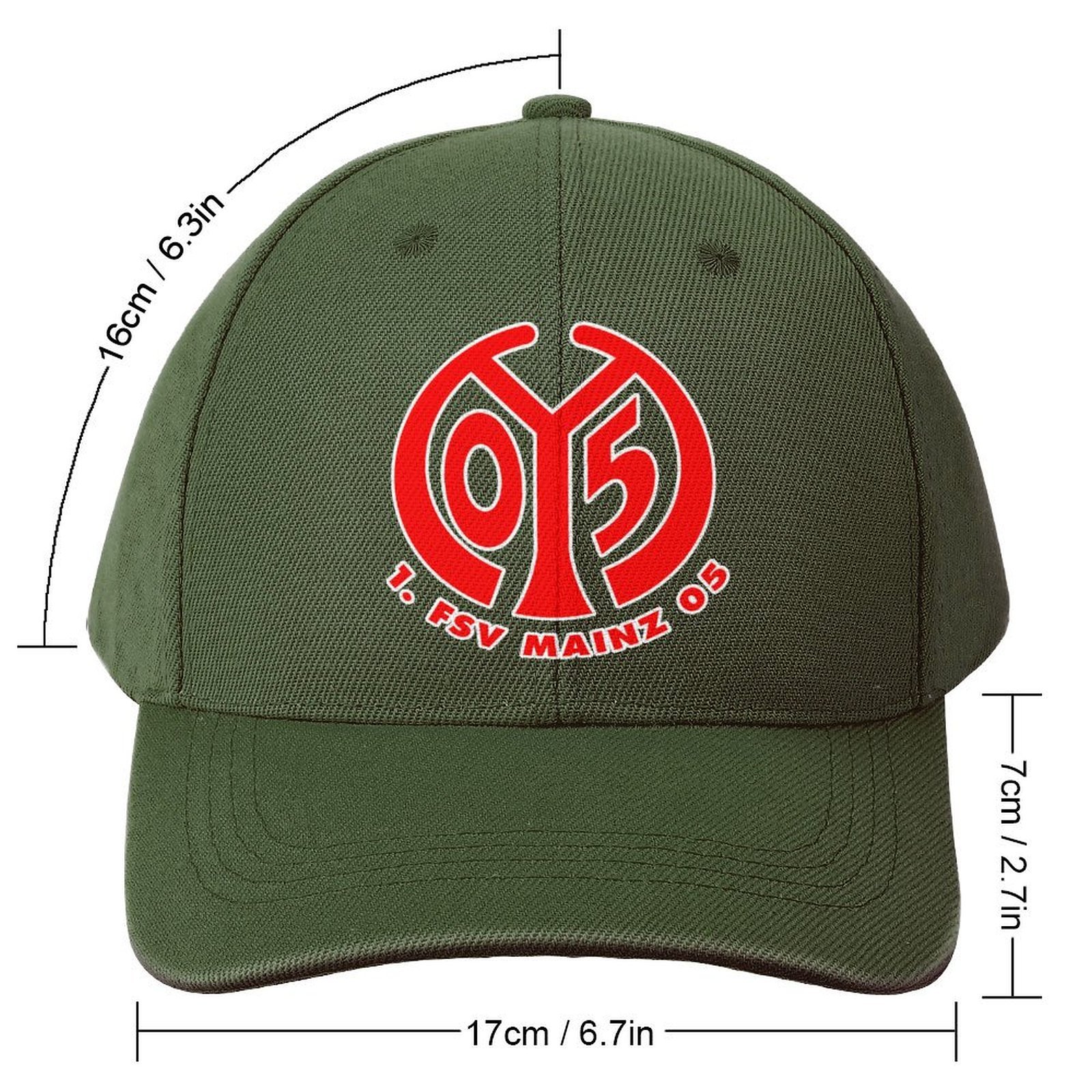Unisex Mainz 05 Baseball Cap Verstellbar Reine Farbe Baseballkappe Mütze Unisex Mainz 05 Baseball Cap Verstellbar Reine Farbe Baseballkappe Mütze