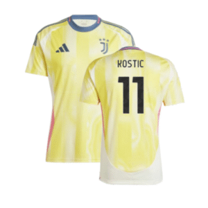 Juventus Filip Kostić 11 Away Trikot 2024-2025